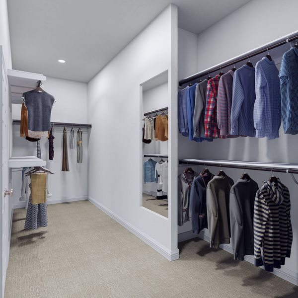 Representative furnished interior of a home built from the Longspur by Tri Pointe Homes in Clopton Farms, Montgomery (Image 14). Representative furnished interior of a home built from the Longspur by Tri Pointe Homes in Clopton Farms, Montgomery (Image 14).