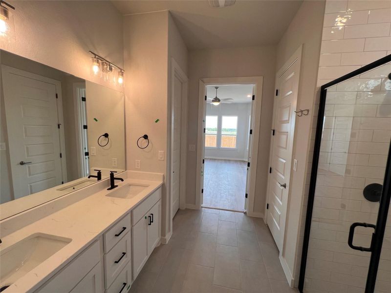 Furnished interior view inside a new home in Estancia West, Manchaca (Image 11). Furnished interior view inside a new home in Estancia West, Manchaca (Image 11).