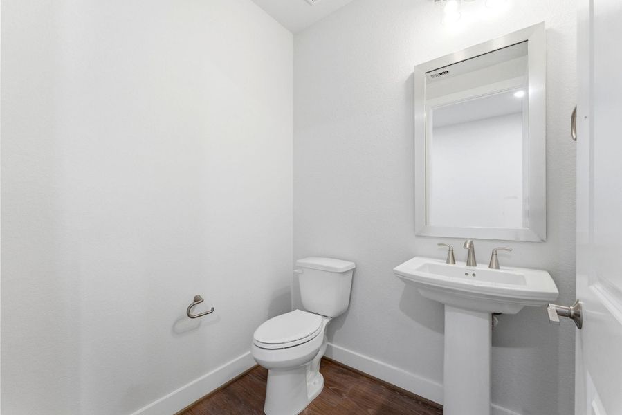 Furnished interior view inside a new home in The Highlands, Porter (Image 14).