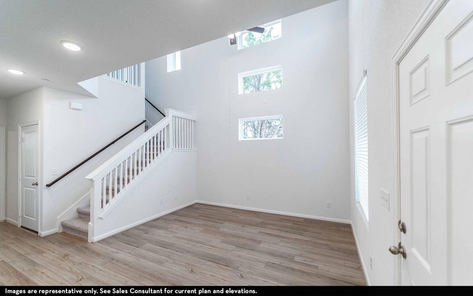 Spacious, unfurnished interior of a new home in Municipal Drive Townhomes, Leander (Image 6).