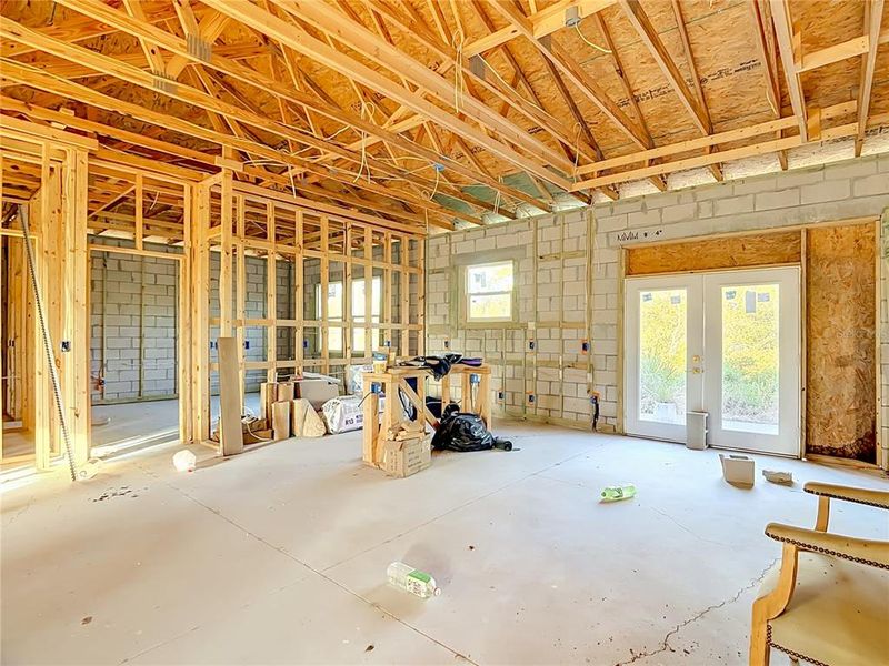 In-progress construction of a new home in , Poinciana, FL (Image 17).