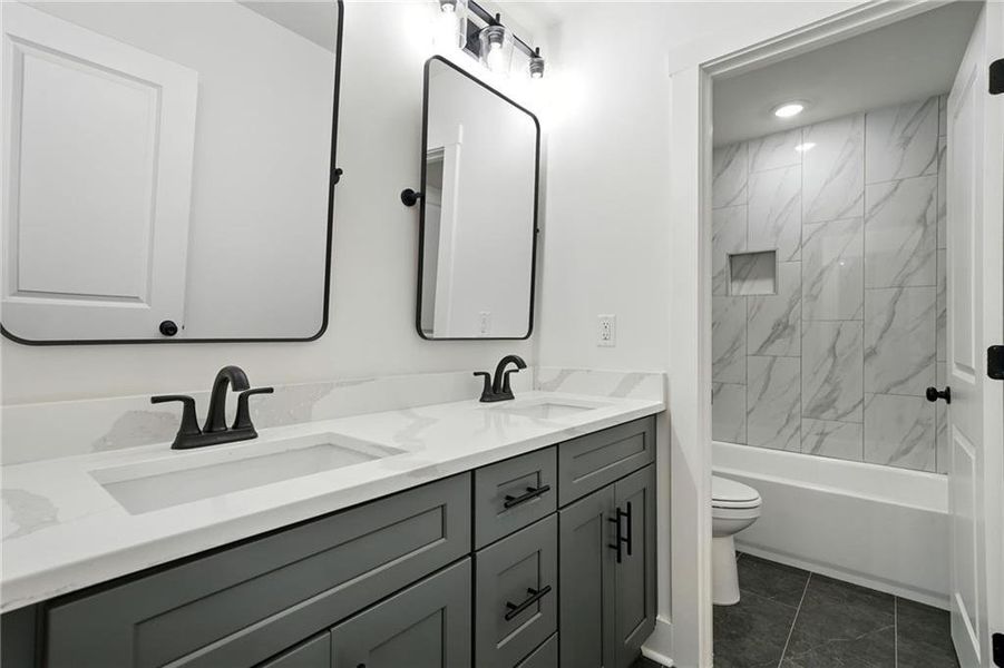 Furnished interior view inside a new home in Ferguson Corners, Emerson (Image 6).
