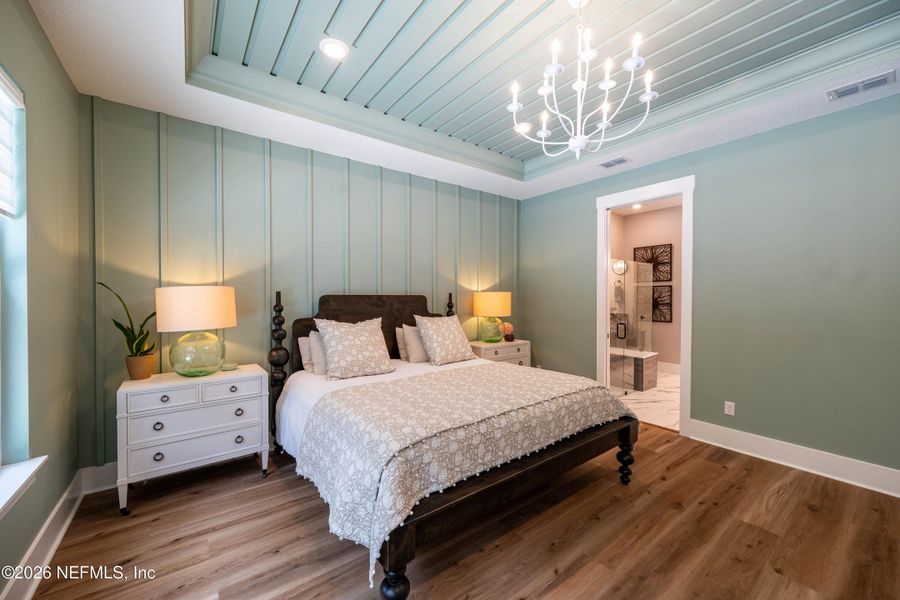 Furnished interior view inside a new home in , St. Johns (Image 65).