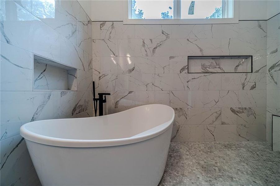 Furnished interior view inside a new home in , Flowery Branch (Image 31).