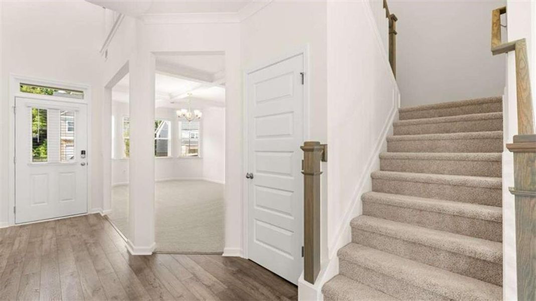 Furnished interior view inside a new home in Wildwood, Covington (Image 15).