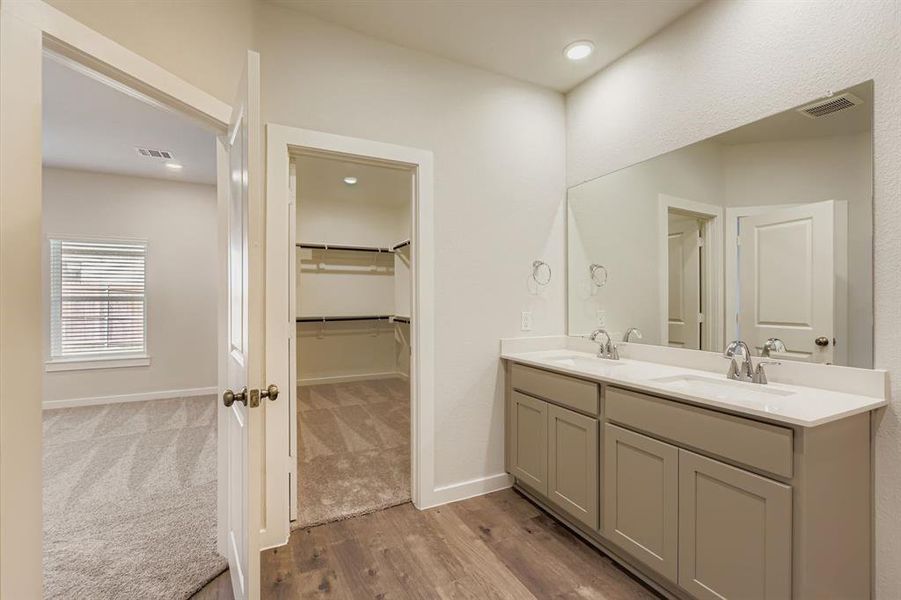 Furnished interior view inside a new home in Summerwood Estates, Red Oak (Image 9).