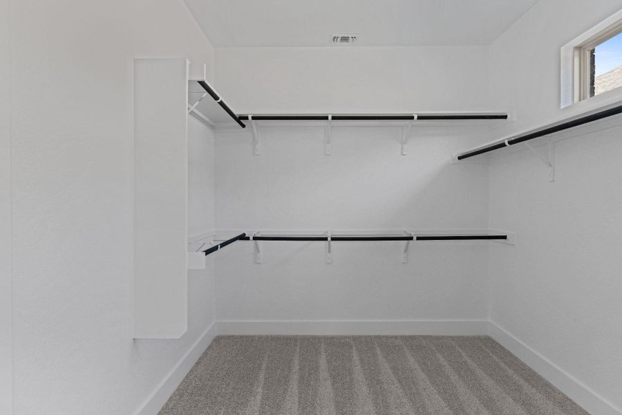 Walk-in closet in Primary Bedroom