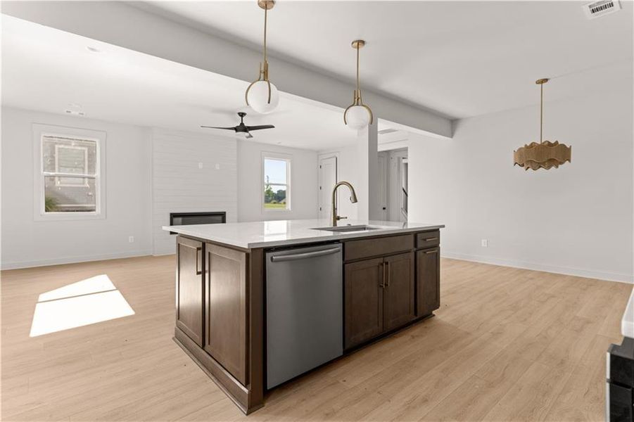 Furnished interior view inside a new home in , Madison (Image 13). Furnished interior view inside a new home in , Madison (Image 13).