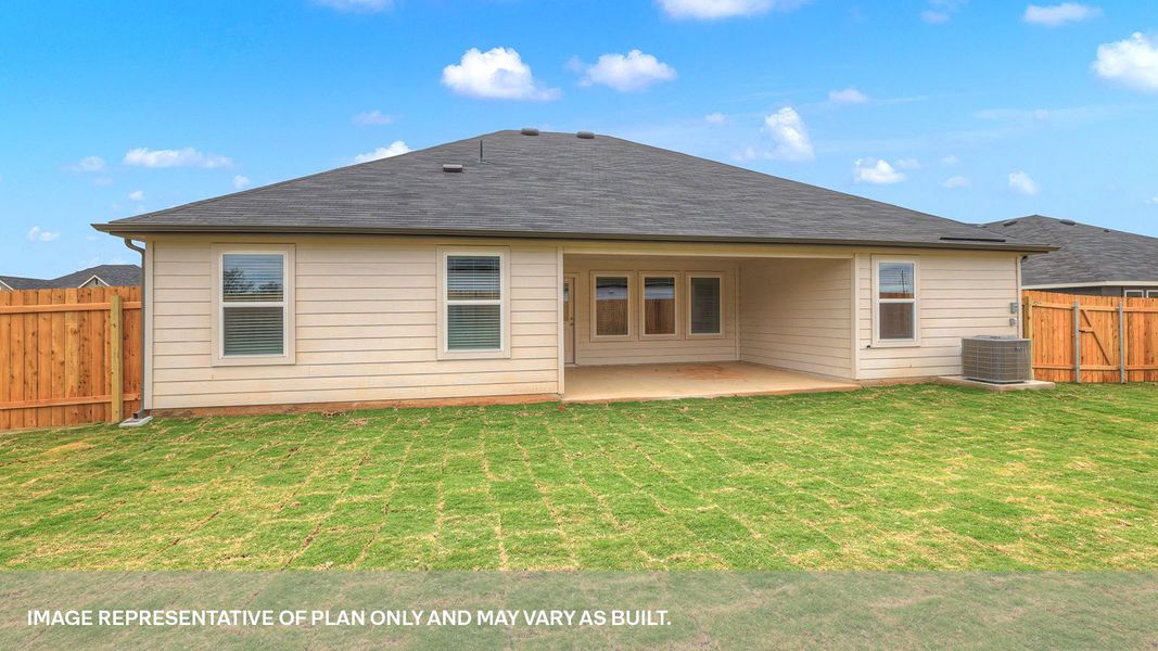 Exterior details and patio area of a home in Sonoma Oaks, Fredericksburg (Image 2). Exterior details and patio area of a home in Sonoma Oaks, Fredericksburg (Image 2).
