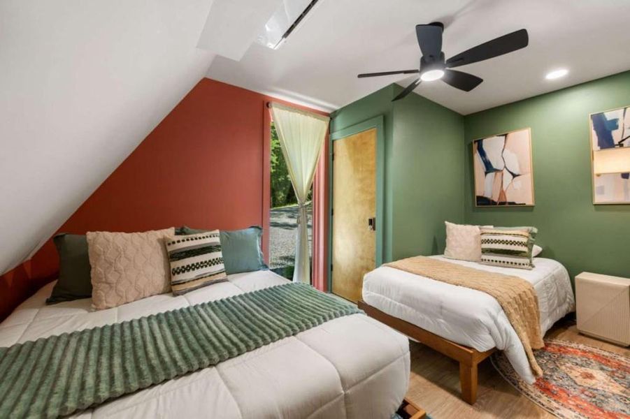 Furnished interior view inside a new home in , Blue Ridge (Image 25).