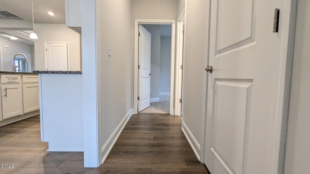 hallway to guest bath 2