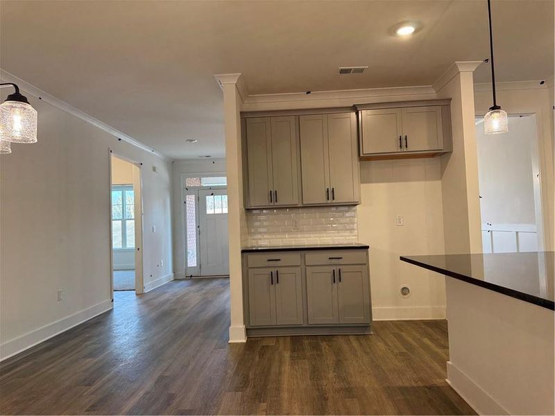 Furnished interior view inside a new home in Tuscany Hills, Douglasville (Image 7). Furnished interior view inside a new home in Tuscany Hills, Douglasville (Image 7).