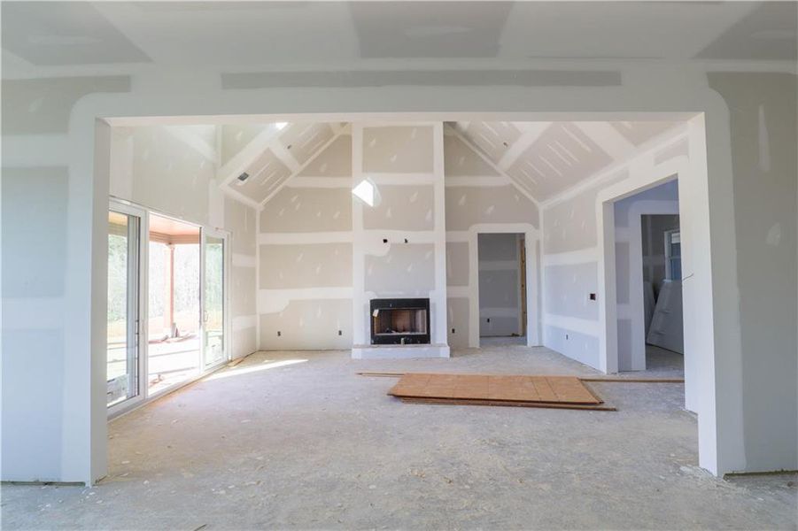 In-progress construction of a new home in , Dallas, GA (Image 4).