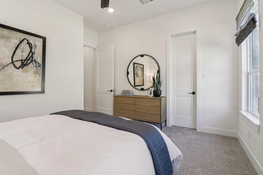 Furnished interior view inside a new home in Audubon, Magnolia (Image 31). Furnished interior view inside a new home in Audubon, Magnolia (Image 31).