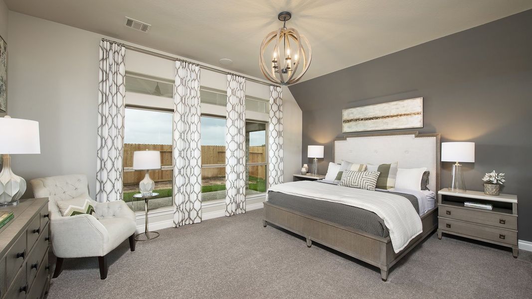 Representative furnished interior of a home built from the 2529W by Perry Homes in Santa Rita Ranch - Eldorado, Liberty Hill (Image 30). Representative furnished interior of a home built from the 2529W by Perry Homes in Santa Rita Ranch - Eldorado, Liberty Hill (Image 30).