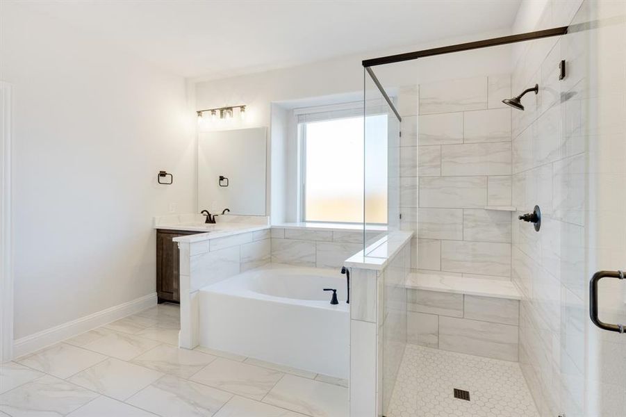 Furnished interior view inside a new home in Hampton Park, Glenn Heights (Image 11).