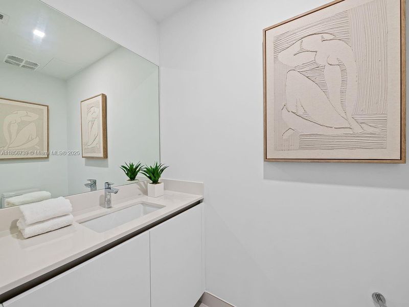 Furnished interior view inside a new home in Casamar, Pompano Beach (Image 8).