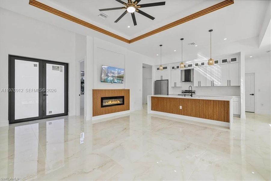 Furnished interior view inside a new home in , Lehigh Acres (Image 8).