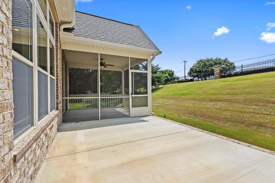 Front exterior of a new home in Lakeside at Blue Ridge Plantation, Taylors, SC, highlighting curb appeal (Image 17).