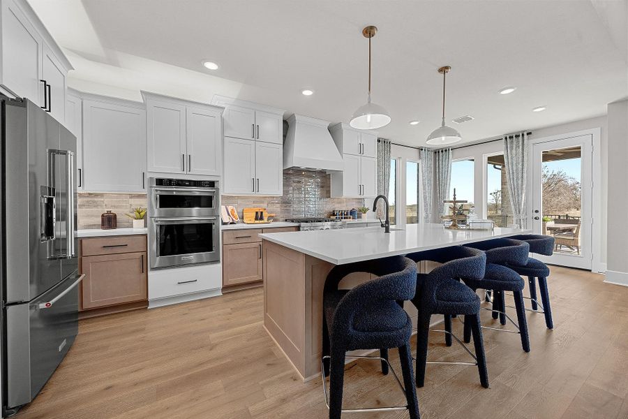 Furnished interior view inside a new home in Lago Mar, Texas City (Image 8).