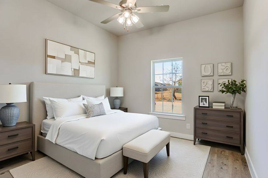 Representative furnished interior of a home built from the Casina by Ladera Texas in Ladera Prosper, Prosper (Image 6).