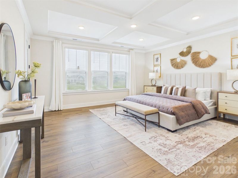 Furnished interior view inside a new home in , Mooresville (Image 19).