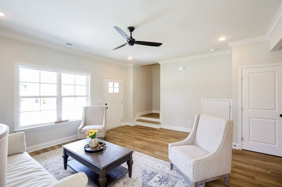 Furnished interior view inside a new home in The Nassau, Chattanooga (Image 38).