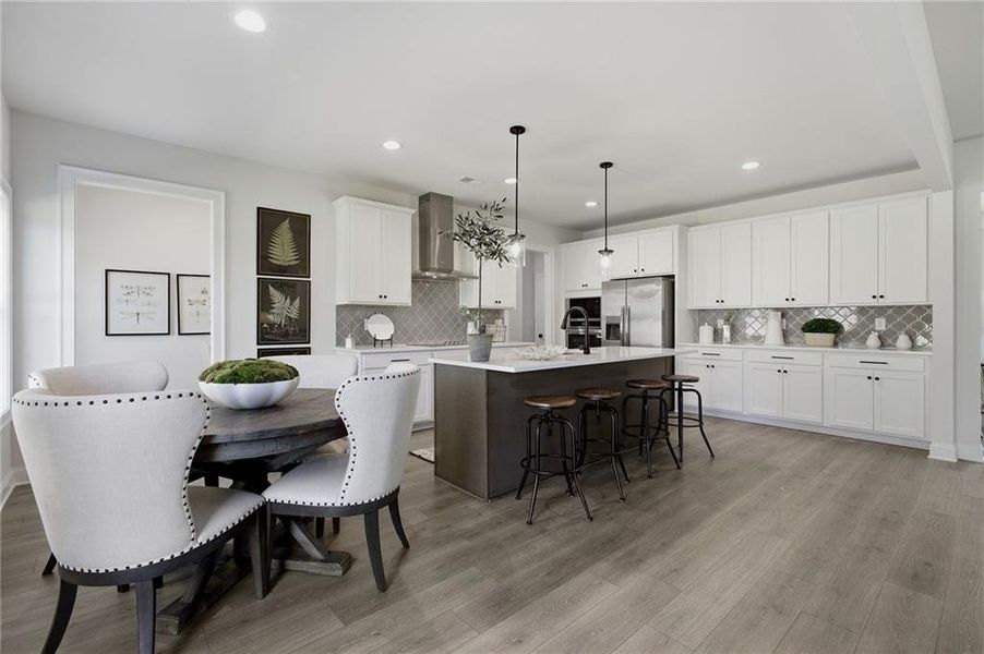 Furnished interior view inside a new home in , Ellenwood (Image 38).