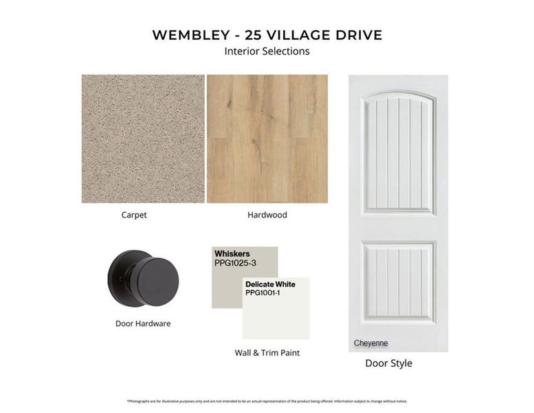 Sample of building materials used in homes in Villas at Gold Creek, Dawsonville (Image 4). Sample of building materials used in homes in Villas at Gold Creek, Dawsonville (Image 4).