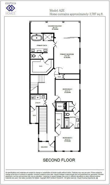 2D floor plan layout of this home in , Montgomery, TX (Image 4).