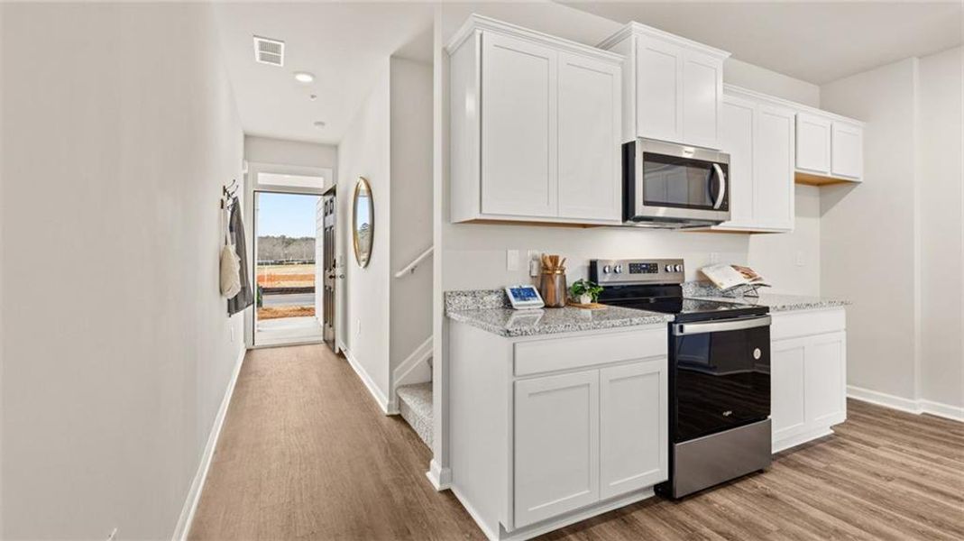 Furnished interior view inside a new home in Echo Glen, Stockbridge (Image 6). Furnished interior view inside a new home in Echo Glen, Stockbridge (Image 6).