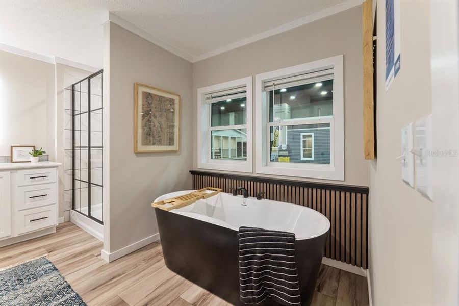 Furnished interior view inside a new home in , Okeechobee (Image 11).