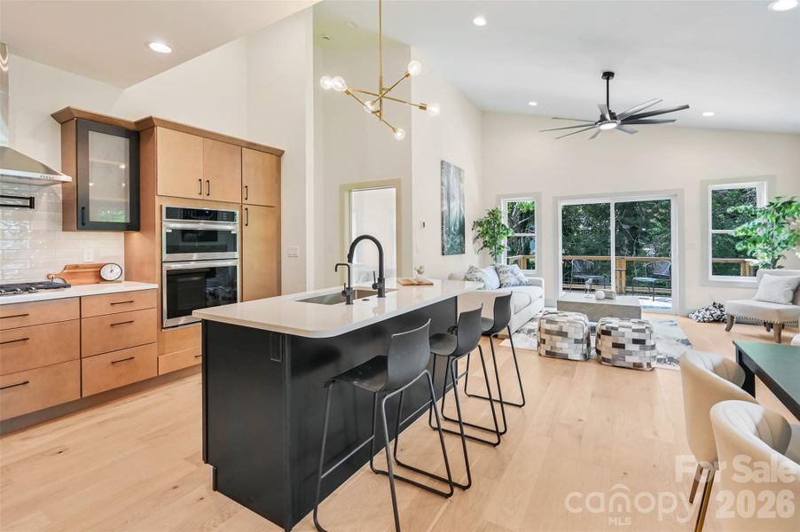 Truly a chef's kitchen!