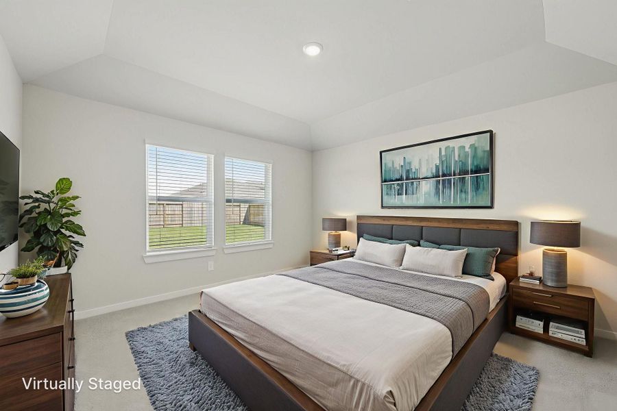 Furnished interior view inside a new home in Landing Meadows - Traditional Series, New Caney (Image 4). Furnished interior view inside a new home in Landing Meadows - Traditional Series, New Caney (Image 4).