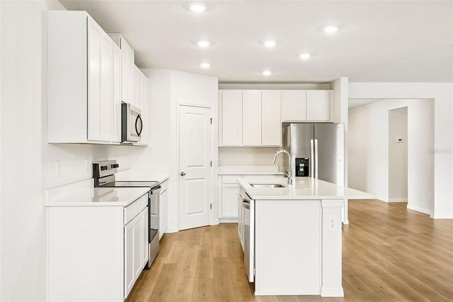 Furnished interior view inside a new home in Pine Ridge Meadows, Hudson (Image 33).