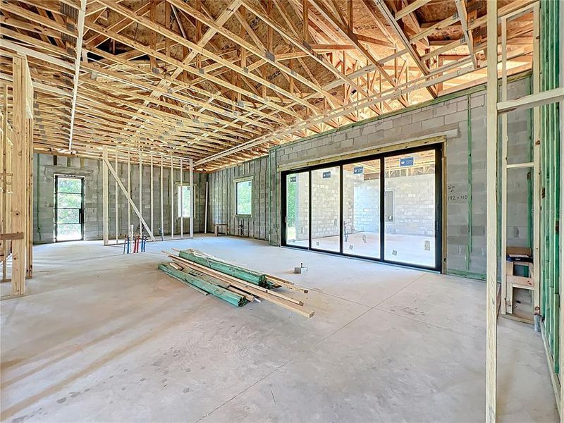 In-progress construction of a new home in , Oviedo, FL (Image 20).