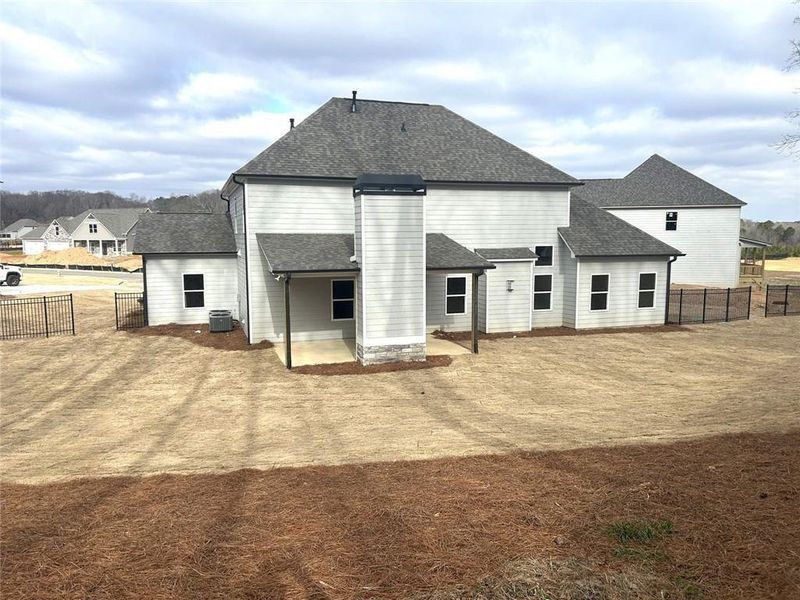 Exterior details and patio area of a home in , Dallas (Image 6). Exterior details and patio area of a home in , Dallas (Image 6).