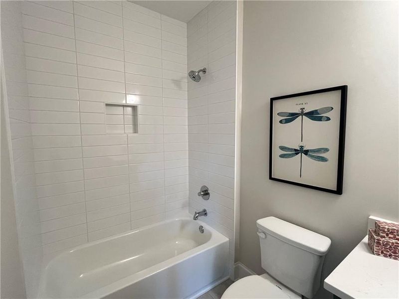 Furnished interior view inside a new home in Liberty Springs, Woodstock (Image 11). Furnished interior view inside a new home in Liberty Springs, Woodstock (Image 11).