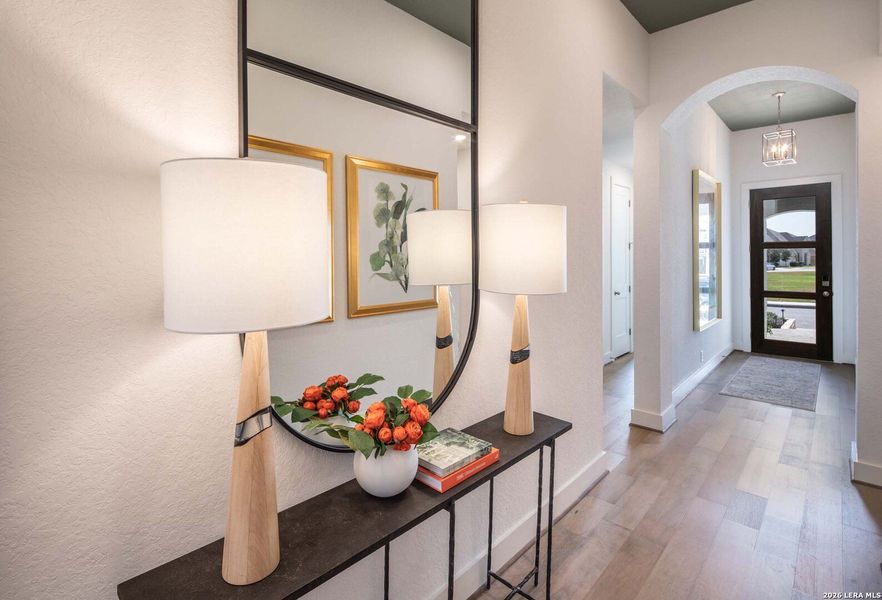 Furnished interior view inside a new home in Davis Ranch, San Antonio (Image 8).