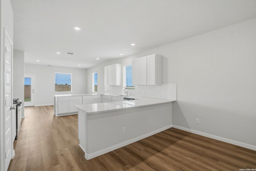 Furnished interior view inside a new home in Dauer Ranch, New Braunfels (Image 9).