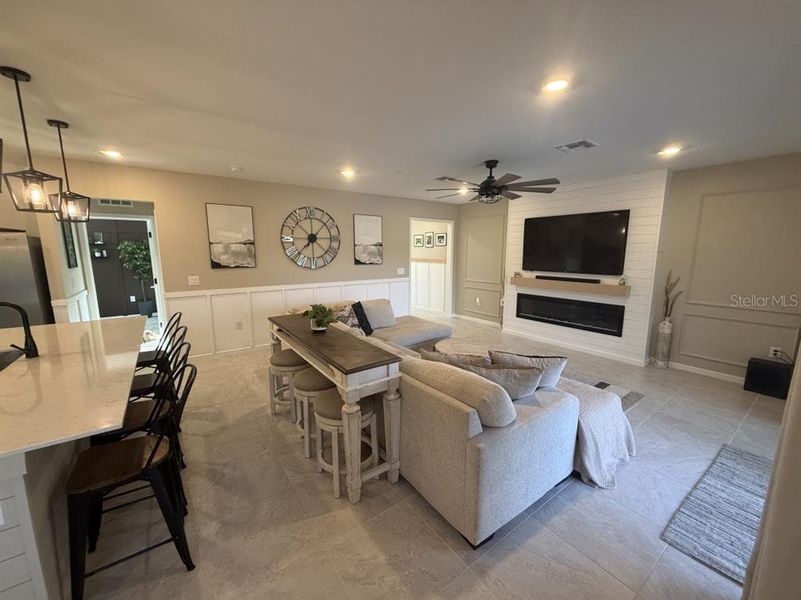 Furnished interior view inside a new home in Isles at BayView, Parrish (Image 13).