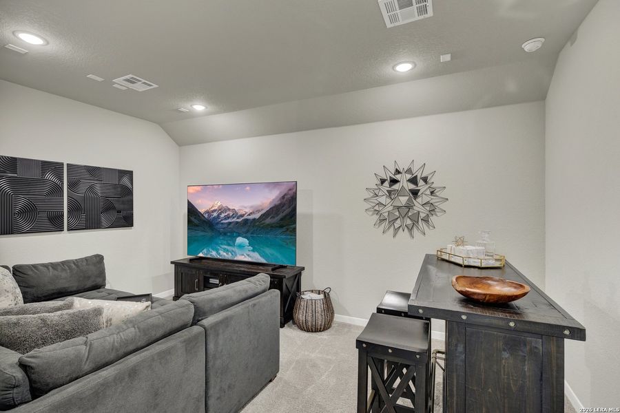 Furnished interior view inside a new home in Buffalo Crossing, Cibolo (Image 30).