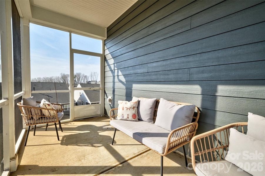 Exterior details and patio area of a home in Elizabeth, Fort Mill (Image 4).