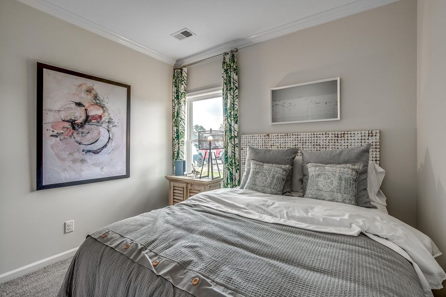 Furnished interior view inside a new home in Fairway Woods at Wyboo, Manning (Image 8).