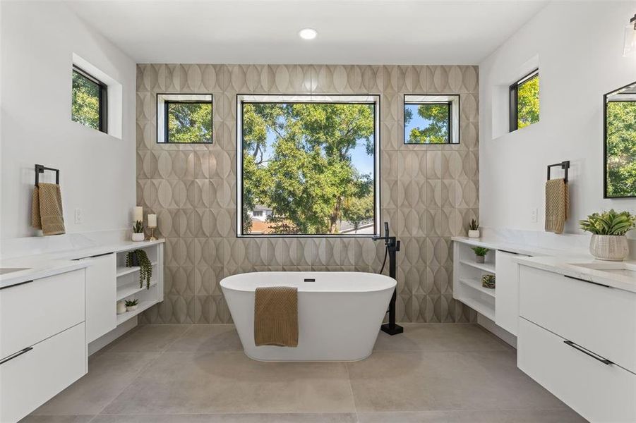 Furnished interior view inside a new home in , Tampa (Image 41). Furnished interior view inside a new home in , Tampa (Image 41).