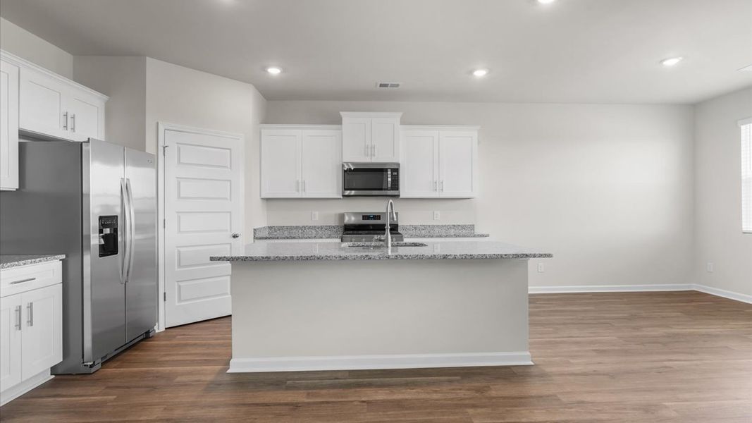 Furnished interior view inside a new home in Highland Hills, Graniteville (Image 7). Furnished interior view inside a new home in Highland Hills, Graniteville (Image 7).