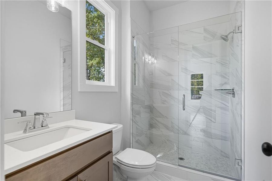 Furnished interior view inside a new home in , Canton (Image 10).