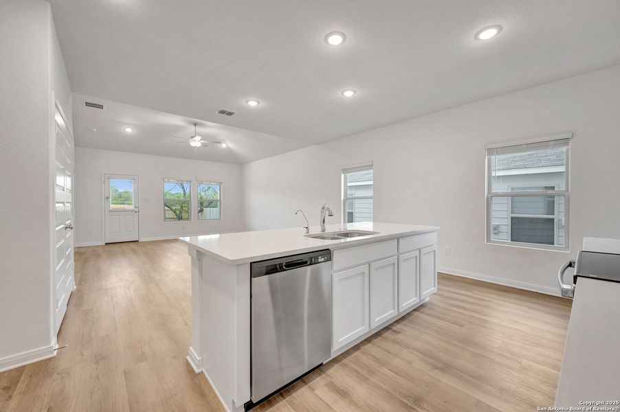 Furnished interior view inside a new home in Paloma Park, Converse (Image 18).