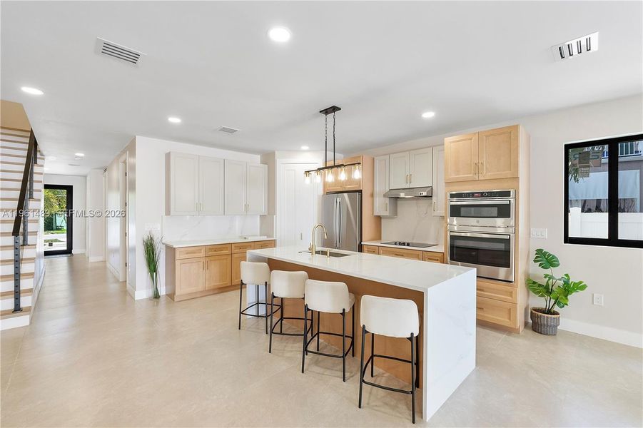 Furnished interior view inside a new home in , Fort Lauderdale (Image 5).