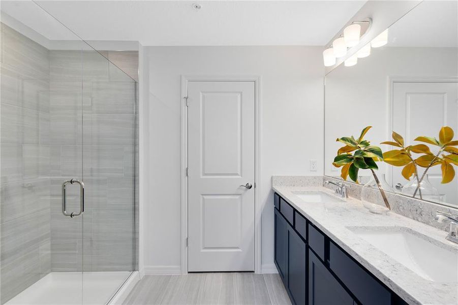 Furnished interior view inside a new home in EverBe, Orlando (Image 23). Furnished interior view inside a new home in EverBe, Orlando (Image 23).